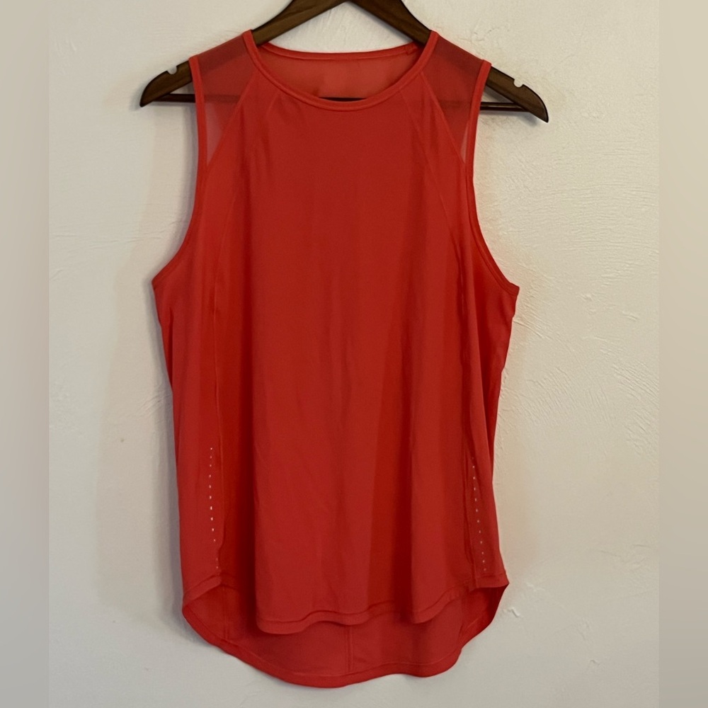 Lululemon Pink Tank Cutout Back